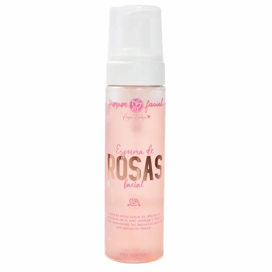 Espuma Facial de Rosas Purpure