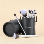 KIT DE BROCHAS DE MAQUILLAJE SILVER ATENEA