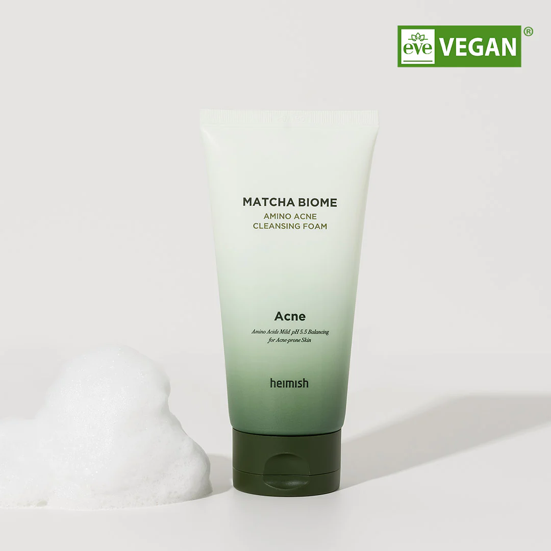 Matcha Biome Amino Acne Cleansing Foam Heimish