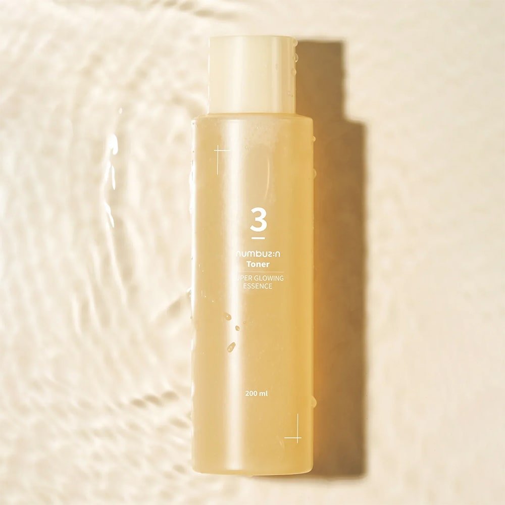 No.3 Super Glowing Essence Toner 200ml numbuzin