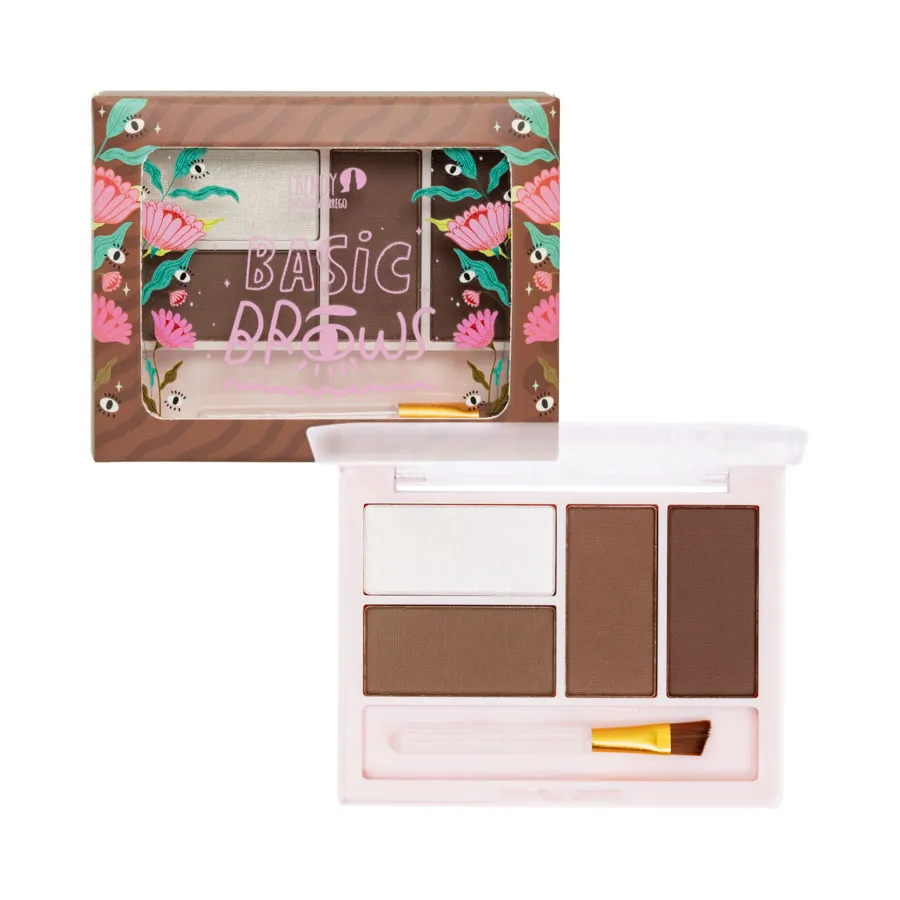 KIT DE CEJAS BASIC BROWS - TRENDY