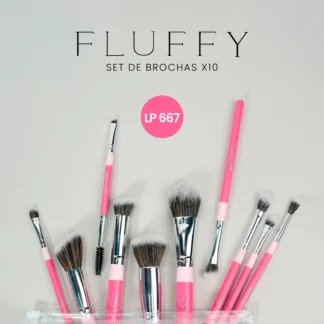 Brochas Fluffy x10 - Montoc