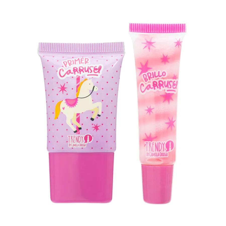 Kit Carrusel Primer y Brillo - Trendy