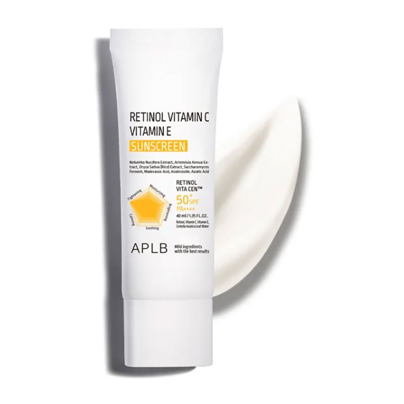 Retinol Vitamin C Vitamin E Sunscreen APLB